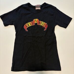 Vintage Guns N Roses t shirt. Baby Tee Fits XS